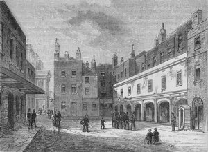 Corte degli Ambasciatori, Palazzo di St. James, Westminster, Londra, 1875 1878 da Unbekannt