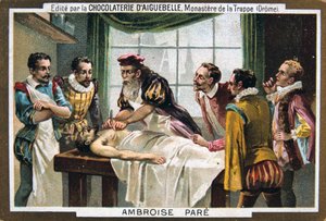 Ambroise Paré, chirurgo militare francese del XVI secolo da Unbekannt