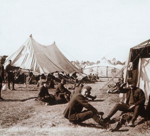 Campo americano, Melette, Francia, c1914-c1918 da Unbekannt