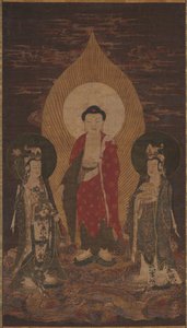 Triade di Amitabha, forse 1400 da Unbekannt