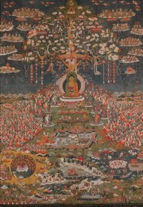 Amitabha, il Buddha della Terra Pura Occidentale Sukhavati, ca. 1700