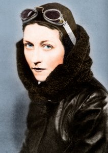 Amy Johnson, pilota, c1930s 1936 da Unbekannt
