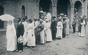 Processione di nozze cristiana africana, 1912