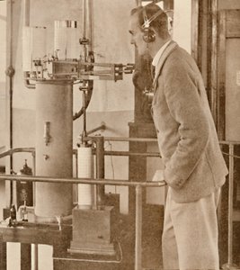 Un centro meteorologico per dirigibili, 1927 da Unbekannt