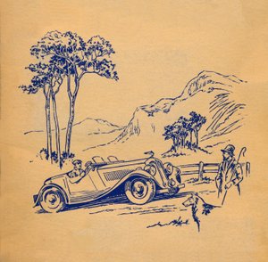 Un album di automobili, copertina anteriore, c1936 da Unbekannt