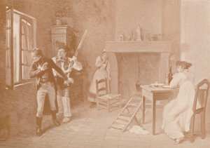 Un episodio del Terrore Bianco, 1815, 1896 da Unbekannt