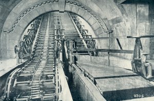 Una Scala Mobile in Costruzione da Unbekannt
