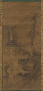 Un raccoglitore di erbe, dinastia Ming, 1368-1644