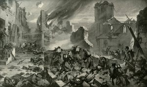 Un incidente nelle battaglie della Mosa, 1919 da Unbekannt