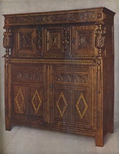 Una credenza di quercia del regno di Giacomo I, c1615, 1936 da Unbekannt