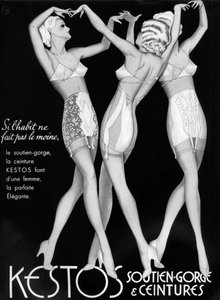 Una pubblicità per la lingerie Kestos da Unbekannt