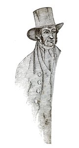 Un gentiluomo inglese con cilindro da Unbekannt