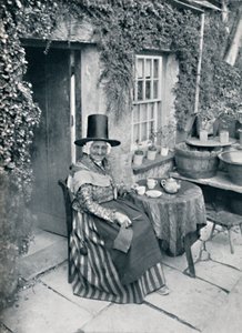 Una vecchia donna gallese, 1912 da Unbekannt