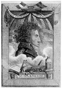Andre Jacques Garnerin, aeronauta francese e primo paracadutista da Unbekannt