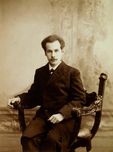 Andrei Bely, romanziere e poeta russo, 1904