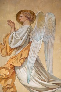 Angelo, chiesa di Saint-Didier, Voreppe, Francia