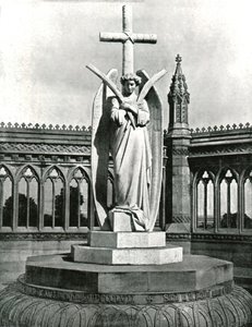 Angelo del Memorial Well, Cawnpore, India, 1895 da Unbekannt