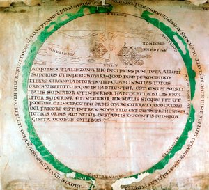 Mappa del mondo anglosassone, X secolo