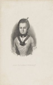 Anna Katharina Käthchen Schönkopf 1746-1810, ca 1820 da Unbekannt