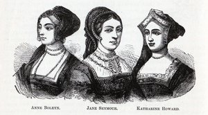 Anna Bolena. Jane Seymour. Katharine Howard, 1882 da Unbekannt