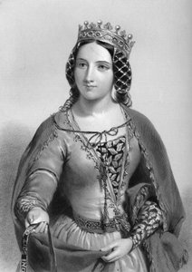 Anna di Warwick 1456-1485, regina consorte di Re Riccardo III, 1851 da Unbekannt