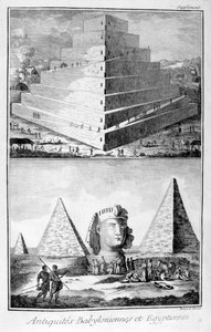 Antichità di Babilonia ed Egitto, 1751-1777