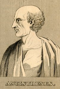Antistene, c445-365 a.C., 1830 da Unbekannt