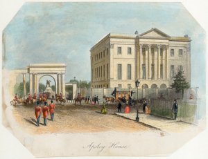 Apsley House, Hyde Park Corner, Londra, 1850 da Unbekannt