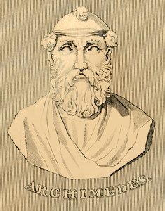 Archimede, c287-212 a.C., 1830 da Unbekannt