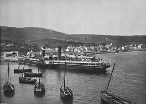 Ardrishaig - Il piroscafo Columba al molo di Ardrishaig, 1895 da Unbekannt