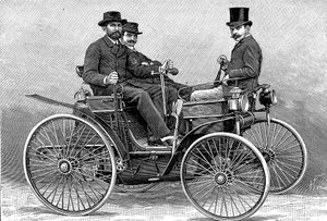 La prima automobile di Armand Peugeot da Unbekannt