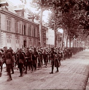 Truppe armate, Chateau Thierry, Francia, c1914-c1918 da Unbekannt