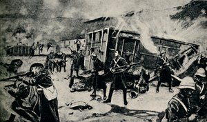 Treno corazzato imboscato a Estcourt, novembre 1899, 1945 da Unbekannt