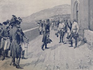 Accordi per la capitolazione di Masséna a Cornigliano, vicino a Genova