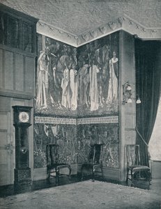 Arazzo di Arras a Stanmore Hall, 1898-9 da Unbekannt