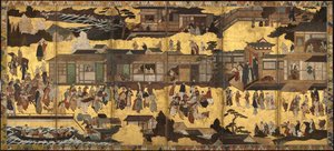 Arrivo dei barbari meridionali, c. 1600 da Unbekannt