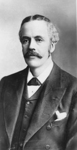 Arthur James Balfour 1848-1930, statista e filosofo britannico nato in Scozia