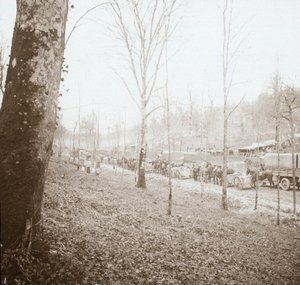 Artiglieria, Somme, Francia settentrionale, c1914-c1918 da Unbekannt