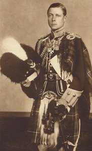 Come Colonnello in Capo, The Seaforth Highlanders, 1937