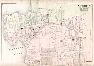 Astoria, parte di Long Island City, città di Newtown, Queens, Co. L.I