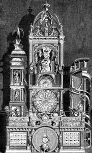 Orologio astronomico della Cattedrale di Strasburgo, 1573, 1870