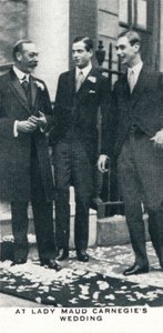 Al matrimonio di Lady Maud Carnegie da Unbekannt