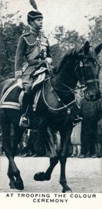 Alla cerimonia del Trooping The Colour, 1932 1937 da Unbekannt