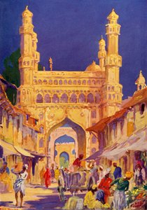 Al Char Minar a Hyderabad da Unbekannt