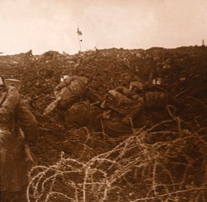 Attacco, Les Éparges, Francia settentrionale, 1915 da Unbekannt