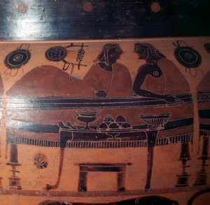 Vaso greco a figure rosse attiche, VI secolo a.C. da Unbekannt