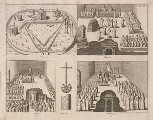 Udienza presso lo Zar russo, Mosca. Pubblicato da Jacob Ulfeldt, 1578 da Unbekannt