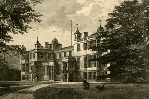 Audley End, Fronte Occidentale, 1898 da Unbekannt