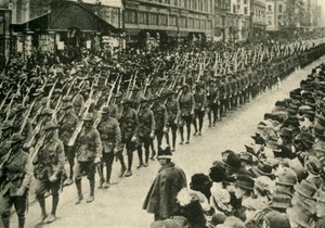 Truppe australiane, Melbourne, Prima Guerra Mondiale, c1915, c1920 da Unbekannt