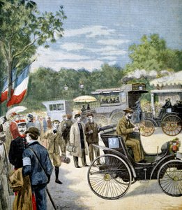 Prova di affidabilità automobilistica tra Parigi e Rouen, sponsorizzata da Le Petit Journal, 1894 da Unbekannt
